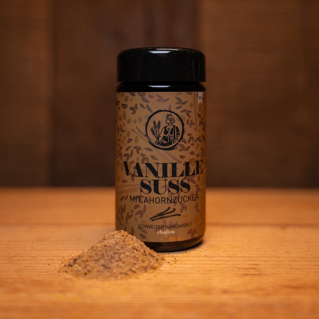 Vanille Süss mit Ahornzucker